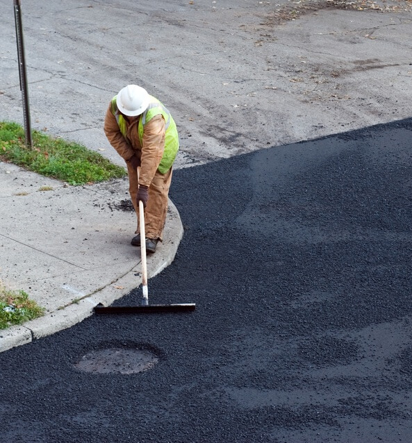 Asphalt tipping